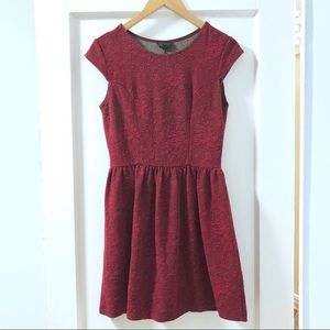 Topshop Knit Floral Dress